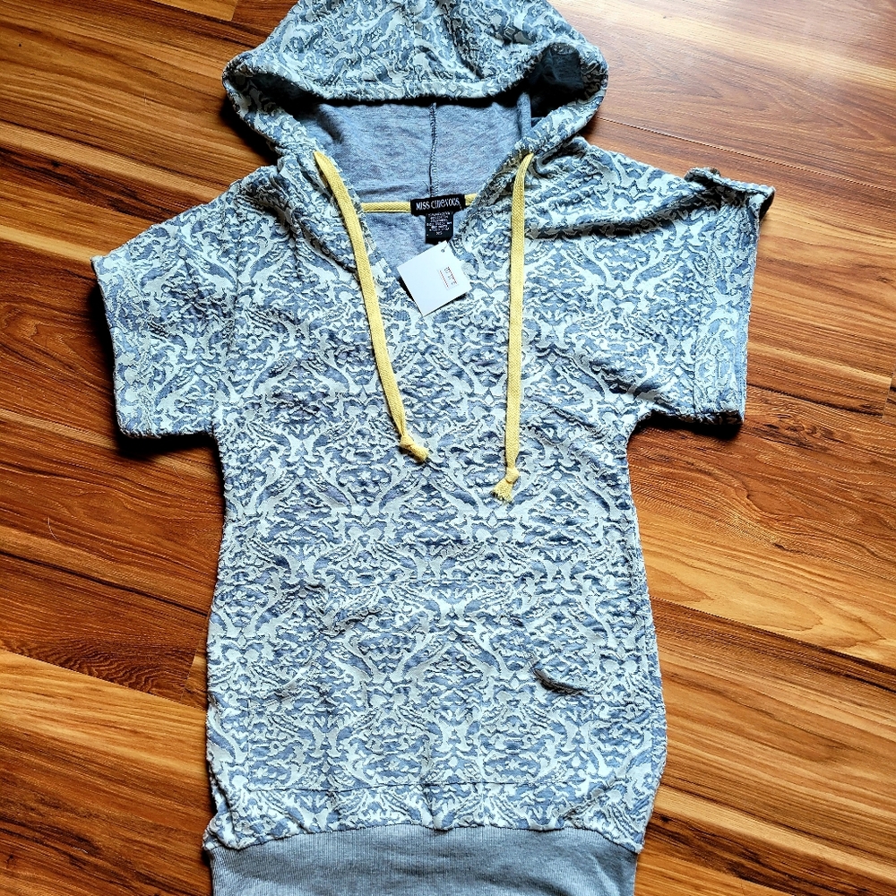Hooded Argile Top